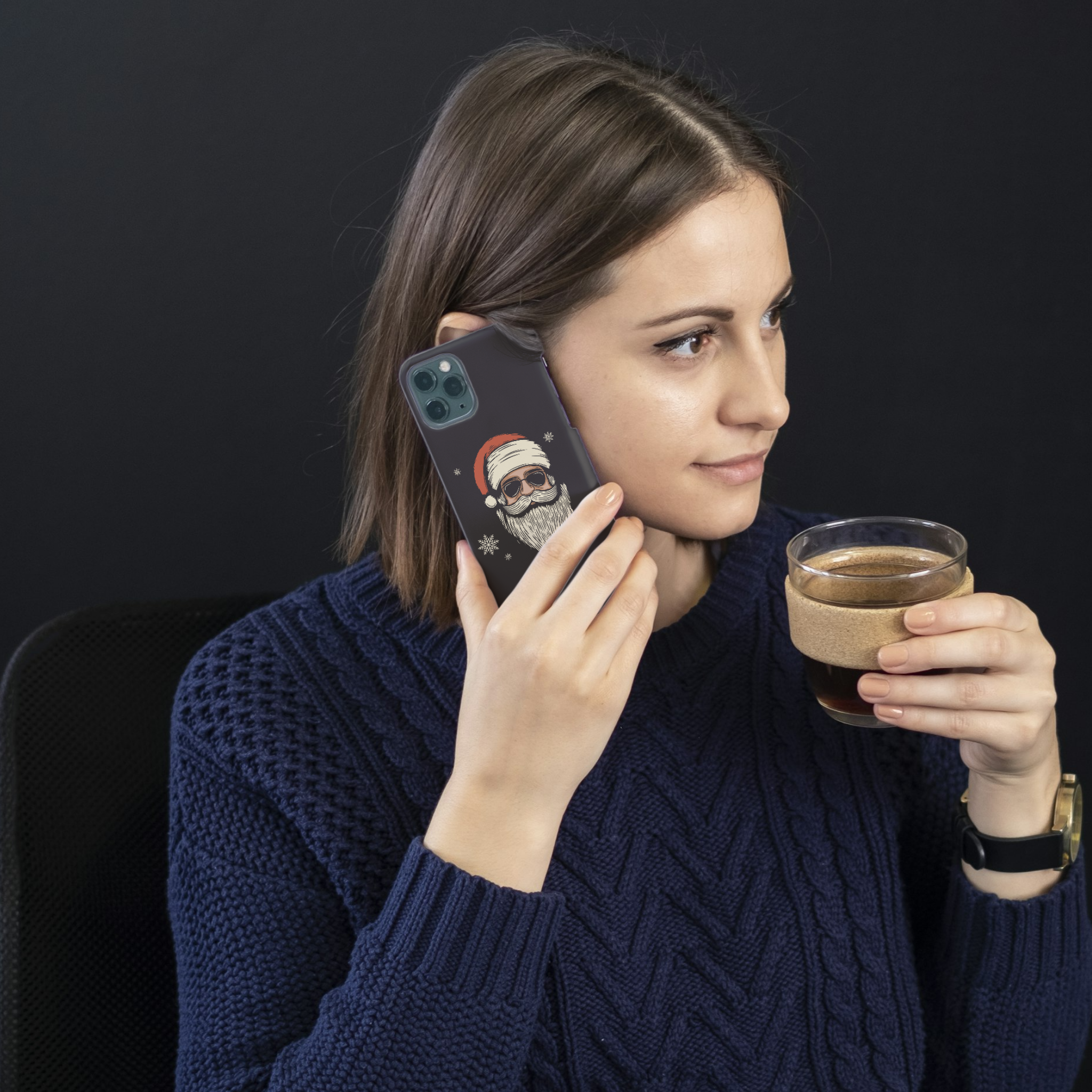 Cool Claus iPhone Case